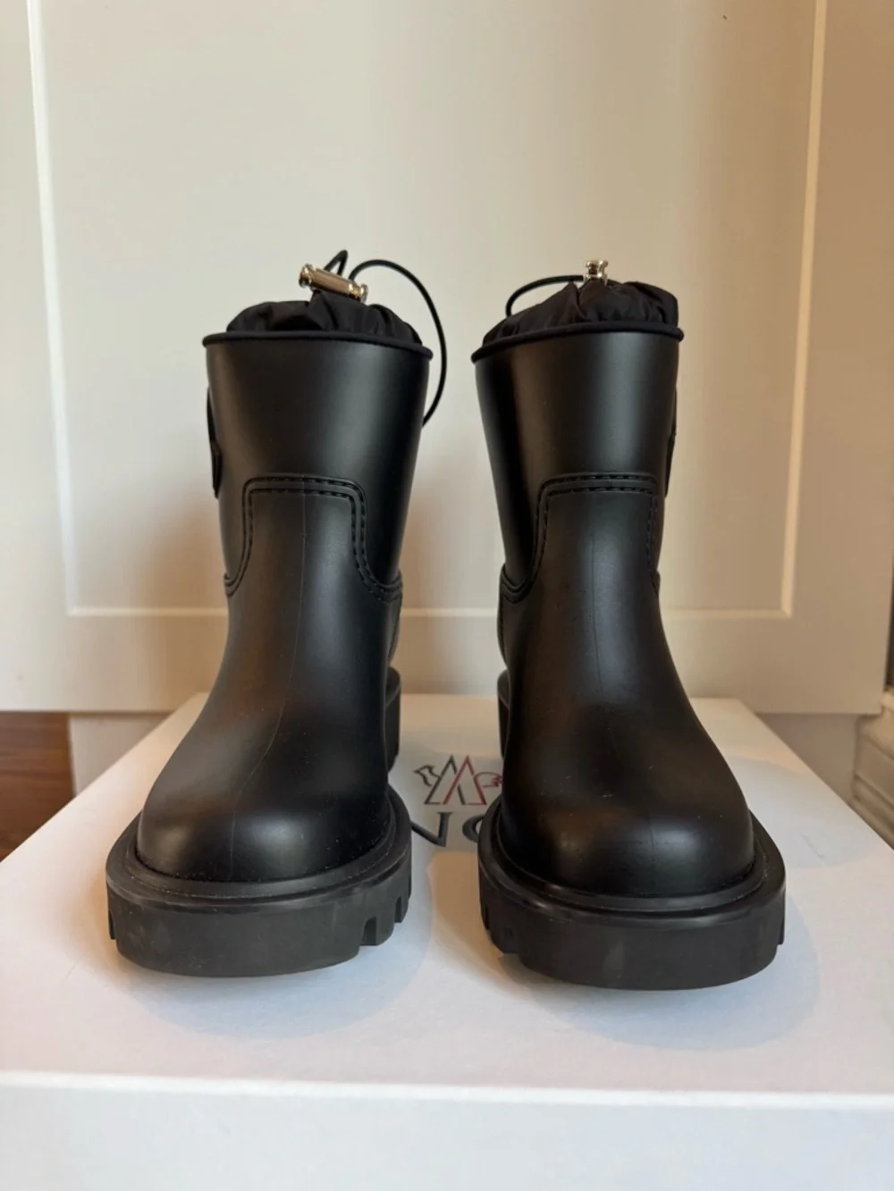 Moncler Kickstream Boots Black